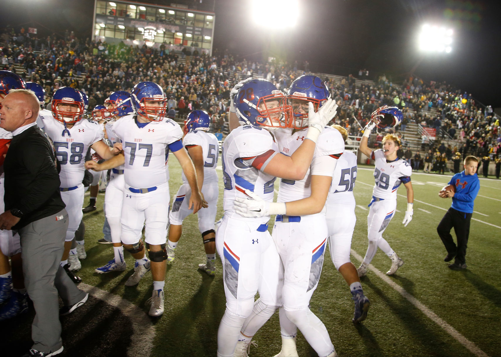 2015: No. 4 Bixby 38, No. 3 Sand Springs 28
